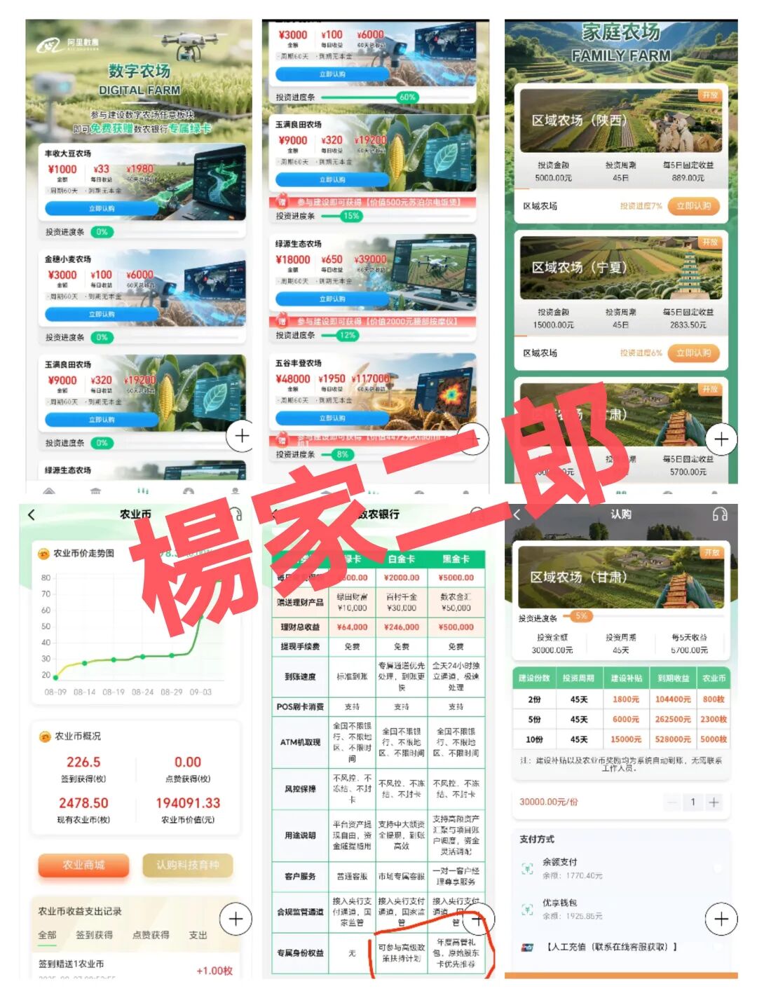 “高收益”陷阱:“阿里数农”资金盘骗局,还在疯狂二次收割!-一洼田