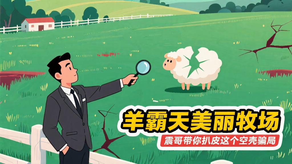 羊霸天美丽牧场:带你扒皮这个空壳骗局-一洼田