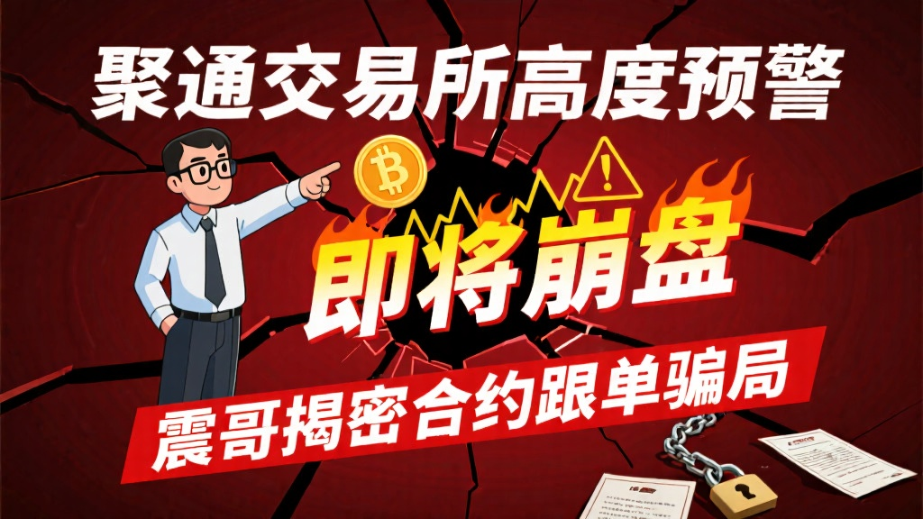 聚通交易所高度预警，即将崩盘，带你扒一扒这个合约跟单骗局-一洼田