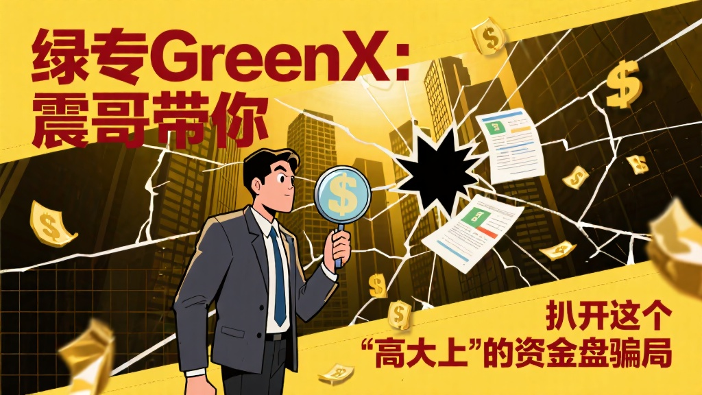 绿专GreenX：带你扒开这个“高大上”的资金盘骗局-一洼田
