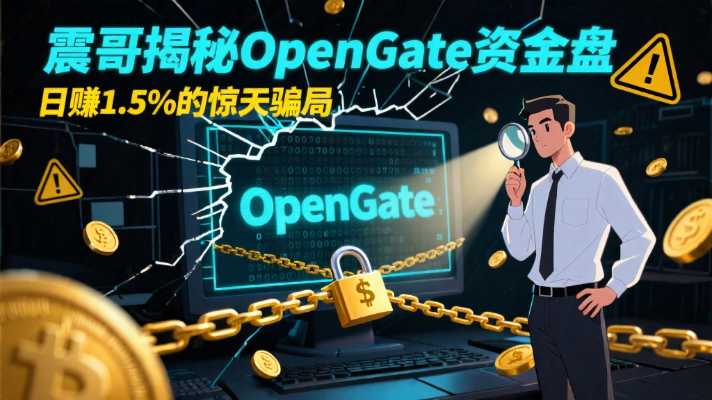 揭秘OpenGate资金盘：日赚1.5%的惊天骗局-一洼田