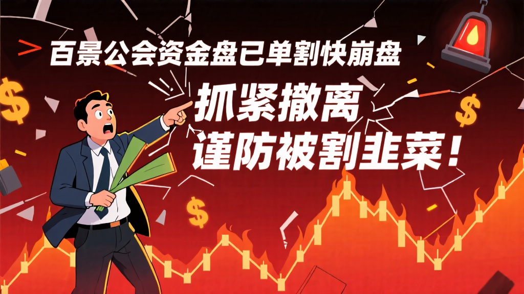 百景公会资金盘已经单割快崩盘,抓紧撤,别被割韭菜!-一洼田