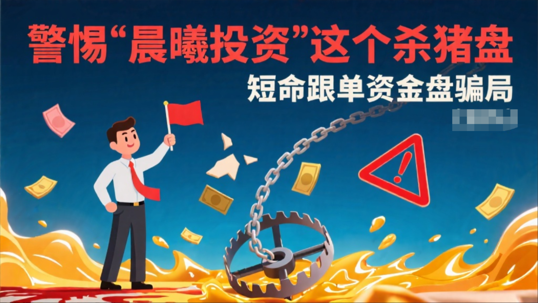 警惕"晨曦投资"这个杀猪盘,短命跟单资金盘骗局-一洼田