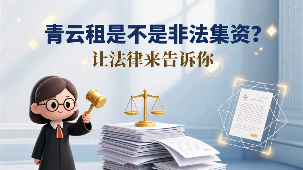 青云租是不是非法集资?让法律来告诉你-一洼田