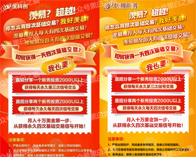资金盘|优科创变脸“优利商务”涉诈资金盘,换汤不换药,丛林法则下请投资人掂量后果……-一洼田