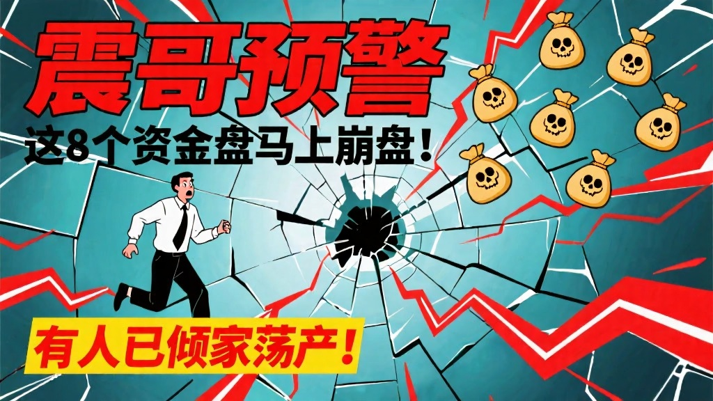 震哥预警：这8个资金盘马上崩盘！有人已倾家荡产！-一洼田