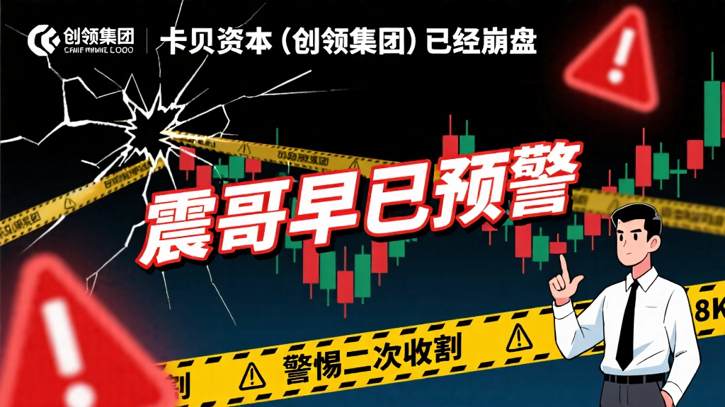 卡贝资本(创领集团)已经崩盘,震哥早已预警,警惕二次收割-一洼田