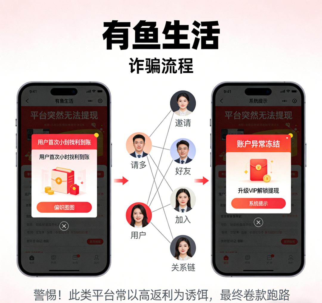 警惕 “有鱼生活”：披着电商外衣的资金盘，崩盘前兆已显现-一洼田