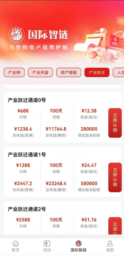 起底“国际智链”:披着“国字号”外衣的百亿杀猪盘,谁在收割你的血汗钱?-一洼田